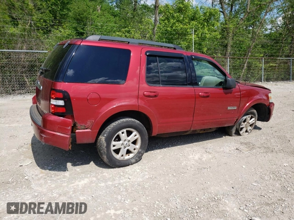 2007 Ford Explorer XLT z VIN 1FMEU73E37UB47129, wystawiony jako Copart lot #56120575 z przebiegiem 164 861 mil mil oraz Szkoda całkowita • Salvage title. Historia ofert i sprzedaży dostępna na DreamBid. Obrazek 3.