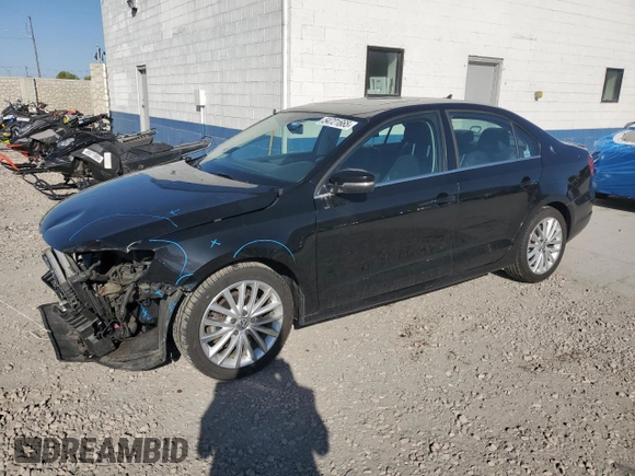 2014 Volkswagen Jetta TDI w/Premium with VIN 3VWLL7AJ2EM363857, listed as a Copart auction lot 54721665 with 134,225 mi miles and Salvage title. Bid and sale history available at DreamBid. Image 1.