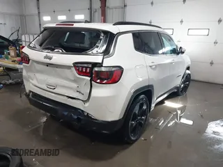 2019 Jeep Compass Latitude with VIN 3C4NJCBB2KT843724, listed as a IAAI auction lot 41366778 with 136,236 mi miles and . Bid and sale history available at DreamBid. Image 4.