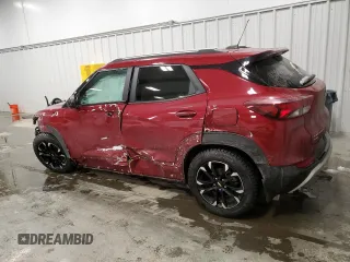 2021 Chevrolet TrailBlazer LT with VIN KL79MRSL3MB031757, listed as a Copart auction lot 43977955 with Not Provided miles and Salvage Title. Bid and sale history available at DreamBid. Image 2.