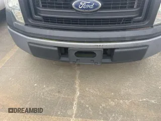 2014 Ford F-150 XL with VIN 1FTMF1CM8EKE73435, listed as a IAAI auction lot 42088217 with 181,422 mi miles. Bid and sale history available at carsss.com. Image 1.