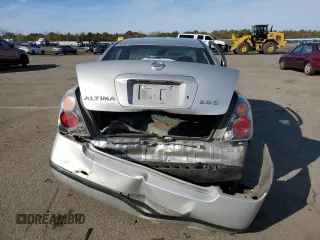 2002 Nissan Altima S with VIN 1N4AL11D72C243959, listed as a Copart auction lot 45747095 with 0 mi miles and Salvage Title. Bid and sale history available at carsss.com. Image 6.