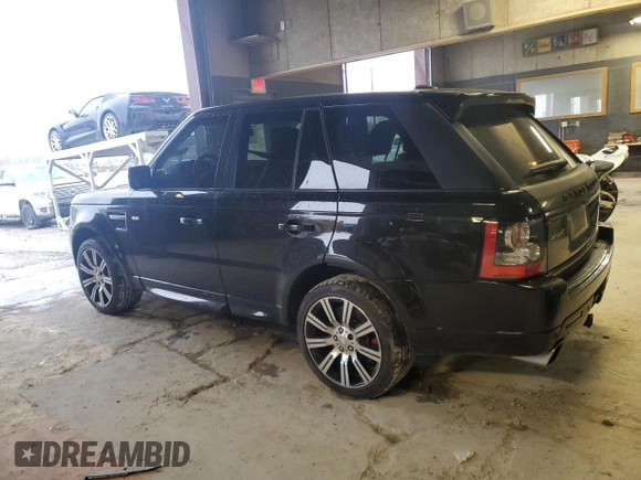 2013 Land Rover Range Rover Sport SC with VIN SALSH2E40DA806132, listed as a Copart auction lot 85888744 with 100,476 mi miles and Salvage Title. Bid and sale history available at carsss.com. Image 2.