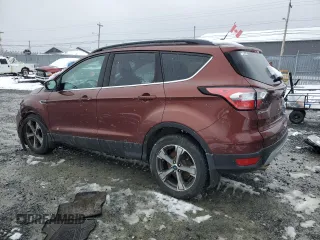 2018 Ford Escape SEL with VIN 1FMCU9HD0JUC14991, listed as a Copart auction lot 52335275 with 204,508 mi miles and Salvage Title. Bid and sale history available at carsss.com. Image 2.