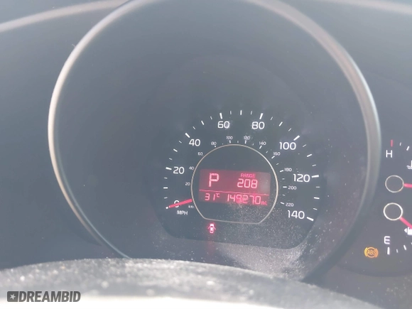 2014 Kia Soul with VIN KNDJN2A25E7045161, listed as a IAAI auction lot 40571623 with 149,270 mi miles. Bid and sale history available at carsss.com. Image 7.