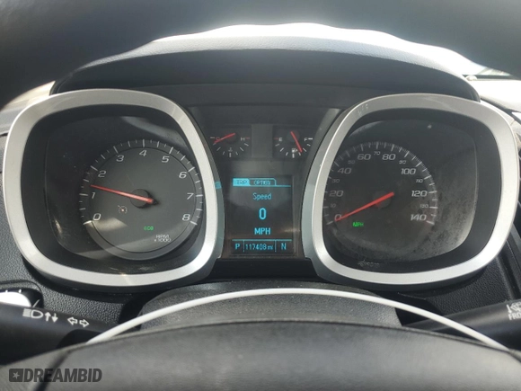 2014 Chevrolet Equinox LS with VIN 2GNFLEEK3E6227200, listed as a Copart auction lot 54310165 with 117,408 mi miles and Clean Title. Bid and sale history available at carsss.com. Image 9.