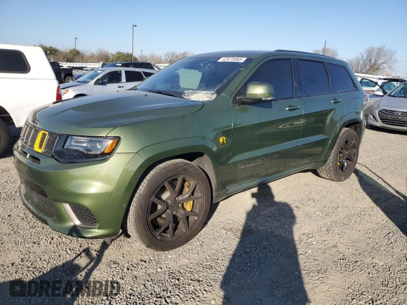 2021 Jeep Grand Cherokee Trackhawk with VIN 1C4RJFN91MC819067, listed as a Copart auction lot 42975965 with 36,986 mi miles and Clean title. Bid and sale history available at DreamBid. Image 1.