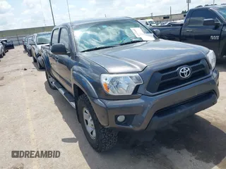2013 Toyota Tacoma PreRunner with VIN 5TFKU4HN8DX004458, listed as a IAAI auction lot 42371898 with 142,532 mi miles and . Bid and sale history available at DreamBid. Image 1.