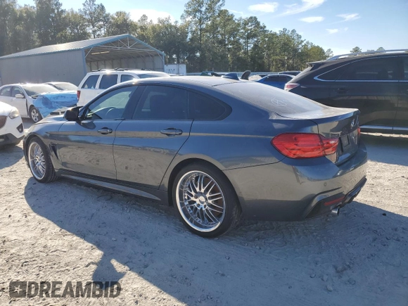 2015 BMW 4 Series 435i with VIN WBA4B1C55FD954945, listed as a Copart auction lot 41579735 with Not Provided miles and Clean Title. Bid and sale history available at DreamBid. Image 2.
