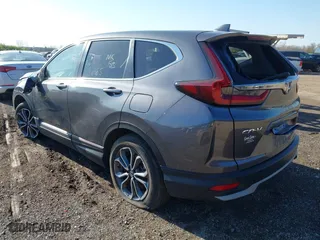2021 Honda CR-V EX with VIN 2HKRW2H56MH681579, listed as a IAAI auction lot 42049132 with 1 mi miles. Bid and sale history available at carsss.com. Image 3.