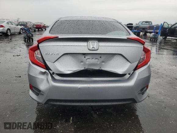 2016 Honda Civic EX with VIN 19XFC2F71GE247949, listed as a Copart auction lot 50024505 with 77,143 mi miles and Salvage Title. Bid and sale history available at DreamBid. Image 6.