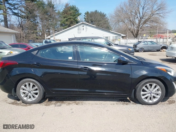2014 Hyundai Elantra SE with VIN KMHDH4AE5EU101798, listed as a IAAI auction lot 41785753 with 206,799 mi miles. Bid and sale history available at carsss.com. Image 13.