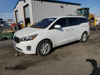 2016 Kia Sedona LX with VIN KNDMB5C15G6168382, listed as a Copart auction lot 50579875 with 103,151 mi miles and Clean Title. Bid and sale history available at carsss.com. Image 1.