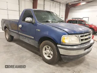 1997 Ford F-150 with VIN 1FTDF1767VKC52713, listed as a IAAI auction lot 42212161 with 136,306 mi miles and . Bid and sale history available at DreamBid. Image 1.
