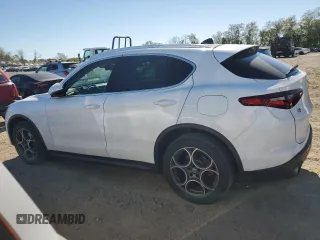 2019 Alfa Romeo Stelvio Ti Lusso z VIN ZASPAKBN2K7C49899, wystawiony jako Copart lot #77323474 z przebiegiem 88 826 mil mil oraz Szkoda całkowita • Salvage title. Historia ofert i sprzedaży dostępna na DreamBid. Obrazek 2.
