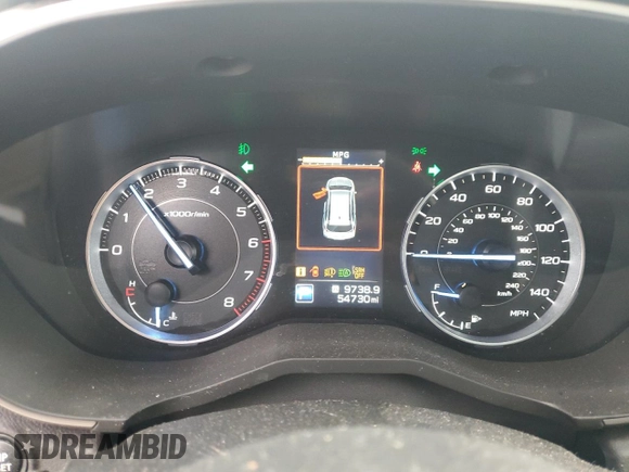 2021 Subaru Ascent Limited with VIN 4S4WMALD2M3406221, listed as a Copart auction lot 50922705 with 54,730 mi miles and Salvage title. Bid and sale history available at DreamBid. Image 9.