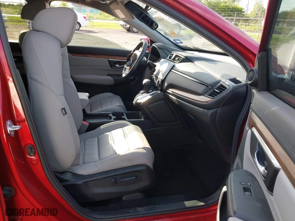2022 Honda CR-V EX-L with VIN 5J6RW1H84NA022861, listed as a IAAI auction lot 41943584 with 1 mi miles. Bid and sale history available at carsss.com. Image 5.
