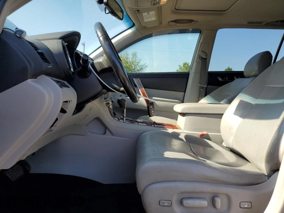 2012 Toyota Highlander Limited with VIN 5TDDK3EH5CS144463, listed as a Copart auction lot 59112575 with 144,513 mi miles and Salvage title. Bid and sale history available at DreamBid. Image 7.