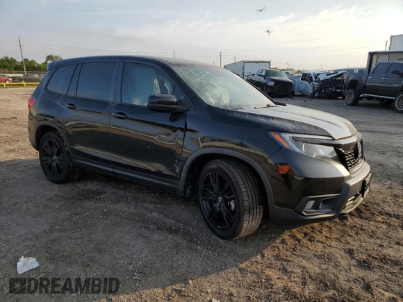 2021 Honda Passport Sport с VIN 5FNYF7H27MB010497, выставлен на аукционе Copart как лот 71591024 с пробегом 49 691 миль миль и Списание • Salvage title. История ставок и продаж доступна на DreamBid. Изображение 4.
