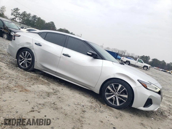 2020 Nissan Maxima SV with VIN 1N4AA6CV2LC362920, listed as a Copart auction lot 45357295 with 66,952 mi miles and Salvage Title. Bid and sale history available at carsss.com. Image 4.