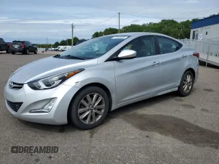 2014 Hyundai Elantra SE z VIN KMHDH4AE9EU037281, wystawiony jako Copart lot #57853055 z przebiegiem 124 338 mil mil oraz Czysty tytuł • Clean title. Historia ofert i sprzedaży dostępna na DreamBid. Obrazek 1.