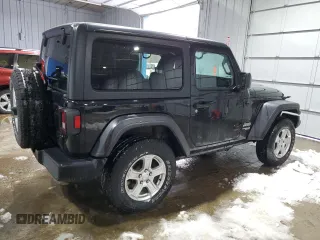 2020 Jeep Wrangler Sport S with VIN 1C4GJXAN0LW131400, listed as a Copart auction lot 44266995 with 73,576 mi miles and Salvage title. Bid and sale history available at DreamBid. Image 3.