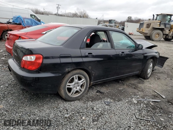 2005 Subaru Impreza Sedan (Natl) RS with VIN JF1GD67535H520036, listed as a Copart auction lot 49700825 with 0 mi miles and Salvage Title. Bid and sale history available at carsss.com. Image 3.