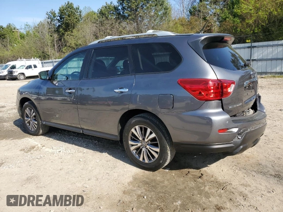 2018 Nissan Pathfinder SV z VIN 5N1DR2MM7JC673380, wystawiony jako Copart lot #52621935 z przebiegiem 101 334 mil mil oraz Szkoda całkowita • Salvage title. Historia ofert i sprzedaży dostępna na DreamBid. Obrazek 2.
