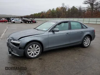2014 Audi A4 Premium z VIN WAUAFAFL1EN034224, wystawiony jako Copart lot #51661225 z przebiegiem 166 177 mil mil oraz Szkoda całkowita • Salvage title. Historia ofert i sprzedaży dostępna na DreamBid. Obrazek 1.
