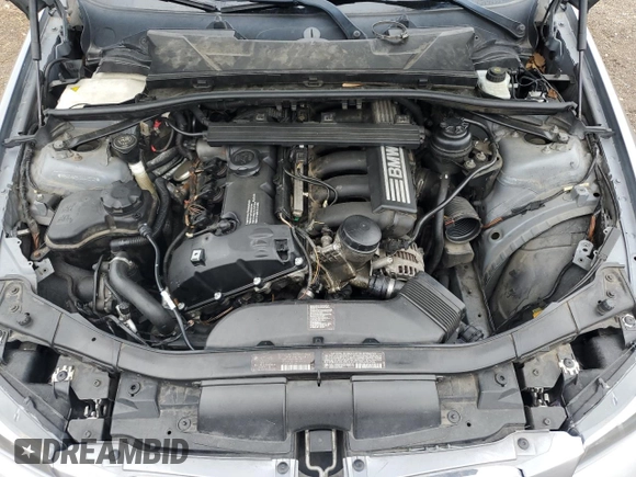 2011 BMW 3 Series 328i with VIN WBAPH5C54BA445749, listed as a Copart auction lot 55061135 with 124,159 mi miles and Salvage title. Bid and sale history available at DreamBid. Image 11.