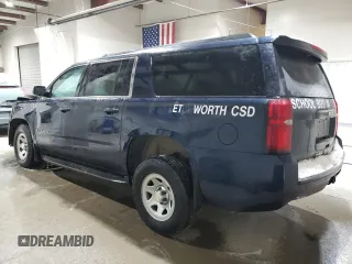 2020 Chevrolet Suburban Commercial with VIN 1GNSKKEC8LR163374, listed as a Copart auction lot 41493935 with 60,182 mi miles and Salvage Title. Bid and sale history available at carsss.com. Image 2.