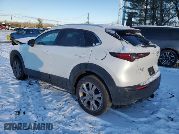 2022 Mazda CX-30 S Premium with VIN 3MVDMBDL3NM425155, listed as a Copart auction lot 41708585 with 30,466 mi miles and Salvage Title. Bid and sale history available at carsss.com. Image 2.