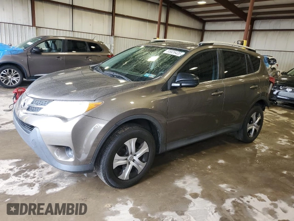 2014 Toyota RAV4 LE with VIN JTMBFREV0ED079136, listed as a Copart auction lot 55826435 with 167,198 mi miles and Salvage Title. Bid and sale history available at DreamBid. Image 1.