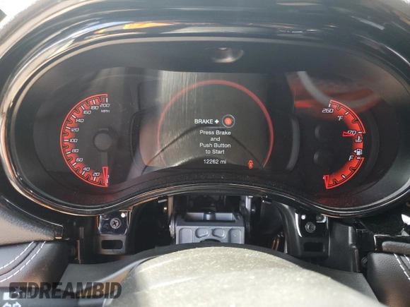 2023 Dodge Durango SRT Hellcat Premium z VIN 1C4SDJH9XPC604766, wystawiony jako Copart lot #65732934 z przebiegiem 12 262 mil mil oraz Szkoda całkowita • Salvage title. Historia ofert i sprzedaży dostępna na DreamBid. Obrazek 9.