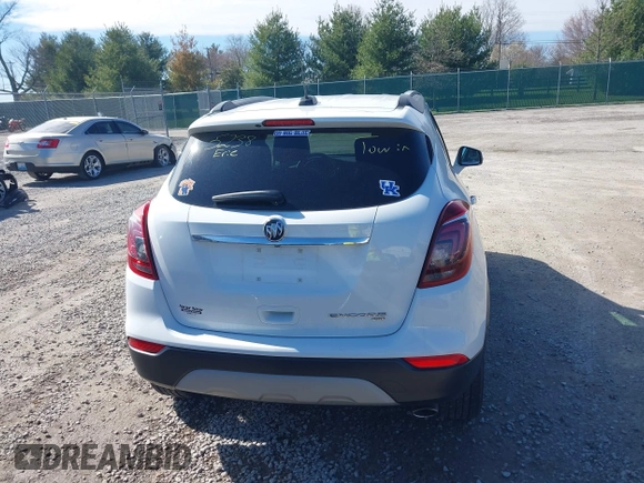 2019 Buick Encore Preferred with VIN KL4CJESB8KB909563, listed as a IAAI auction lot 41764126 with 61,391 mi miles. Bid and sale history available at carsss.com. Image 16.