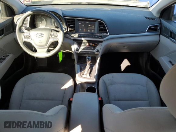 2017 Hyundai Elantra Limited with VIN 5NPD84LF8HH155931, listed as a Copart auction lot 48143025 with 95,254 mi miles and Salvage Title. Bid and sale history available at DreamBid. Image 8.