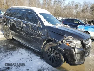 2018 Mercedes-Benz GLS 450 with VIN 4JGDF6EE3JA994979, listed as a Copart auction lot 87822395 with 139,902 mi miles and Salvage Title. Bid and sale history available at DreamBid. Image 4.