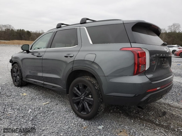 2024 Hyundai Palisade XRT with VIN KM8R34GEXRU798595, listed as a Copart auction lot 88779535 with 16,994 mi miles and Salvage Title. Bid and sale history available at carsss.com. Image 2.