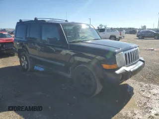 2007 Jeep Commander Sport with VIN 1J8HH48P47C614040, listed as a Copart auction lot 43062385 with 142,837 mi miles and Salvage Title. Bid and sale history available at carsss.com. Image 4.