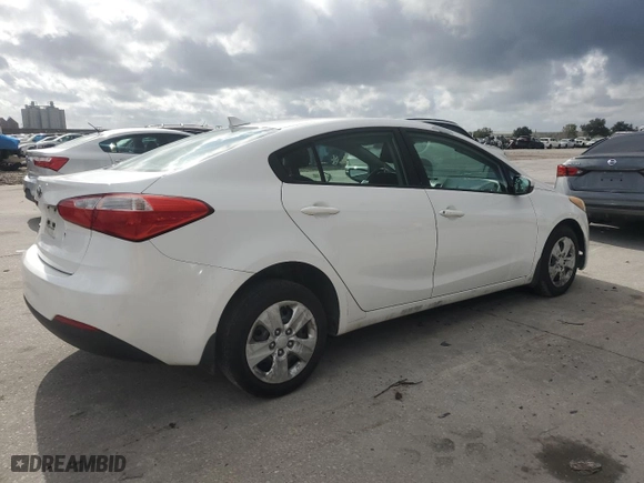 2014 Kia Forte LX with VIN KNAFK4A68E5075177, listed as a Copart auction lot 79077414 with 196,286 mi miles and Salvage Title. Bid and sale history available at carsss.com. Image 3.