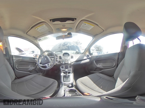 2017 Ford Fiesta SE z VIN 3FADP4BJ4HM122272, wystawiony jako Copart lot #49693695 z przebiegiem 55 151 mil mil oraz Szkoda całkowita • Salvage title. Historia ofert i sprzedaży dostępna na DreamBid. Obrazek 13.