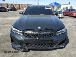 2021 BMW 3 Series M340i with VIN 3MW5U7J08M8C10288, listed as a Copart auction lot 47652205 with 39,866 mi miles and Salvage Title. Bid and sale history available at carsss.com. Image 5.
