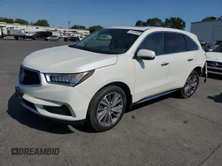 2018 Acura MDX Technology with VIN 5J8YD4H50JL007837, listed as a Copart auction lot 60536085 with 64,443 mi miles and Salvage title. Bid and sale history available at DreamBid. Image 1.