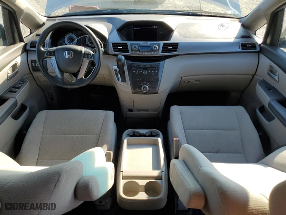 2012 Honda Odyssey EX with VIN 5FNRL5H47CB034896, listed as a Copart auction lot 46398095 with 117,275 mi miles and Salvage Title. Bid and sale history available at carsss.com. Image 8.