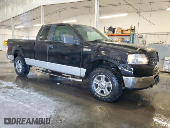 2007 Ford F-150 STX with VIN 1FTRX14W27FA72719, listed as a Copart auction lot 46789245 with 158,817 mi miles and Salvage Title. Bid and sale history available at carsss.com. Image 4.