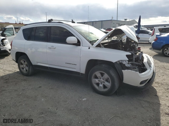 2016 Jeep Compass High Altitude Edition with VIN 1C4NJCEA0GD735537, listed as a Copart auction lot 51612675 with 0 mi miles and Salvage Title. Bid and sale history available at carsss.com. Image 4.