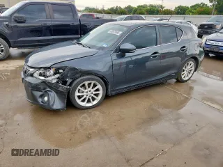 2011 Lexus CT 200h with VIN JTHKD5BH1B2028988, listed as a Copart auction lot 63073585 with 154,725 mi miles and Salvage title. Bid and sale history available at DreamBid. Image 1.