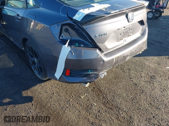 2016 Honda Civic Sedan EX-L with VIN 19XFC1F76GE206534, listed as a IAAI auction lot 41485715 with 105,663 mi miles. Bid and sale history available at carsss.com. Image 6.
