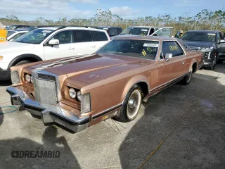 1978 Lincoln Continental with VIN 8Y89A867542, listed as a Copart auction lot 74986584 with 63,459 mi miles and Non Repairable. Bid and sale history available at DreamBid. Image 1.