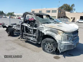 2018 Ford F-150 XL with VIN 1FTMF1CB3JKD73476, listed as a IAAI auction lot 42526034 with Not provided miles and . Bid and sale history available at DreamBid. Image 1.